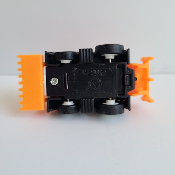 5/$12 Sanlebi Toy Orange Mini Vehicle Pull Back & Go Construction Plow Eyes 2.5" - Picture 9 of 10